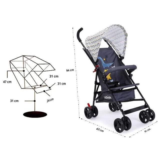 Little Story Playard, Stroller & Diaper Bag Set