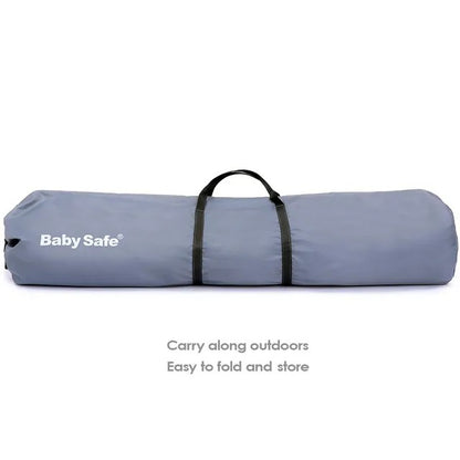 Baby Safe Foldable Playard – Grey
