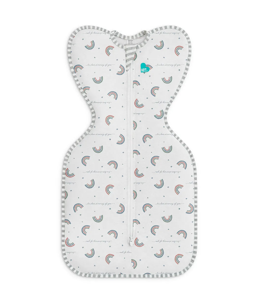 Love to Dream كيس لفّ للرضع Swaddle Up Desco الأصلي (قوس قزح)