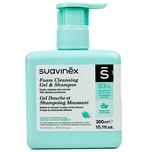 Suavinex Foam Cleansing Gel and Shampoo (30ml)