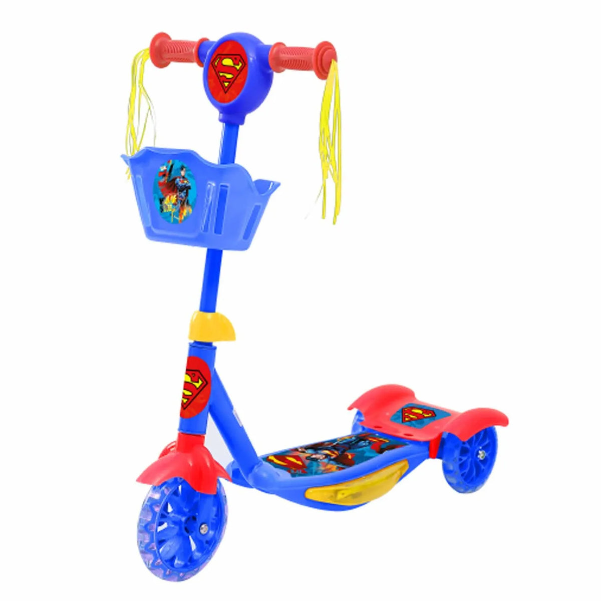 WARNER BROS - Superman Kids Scooter - Red & Blue