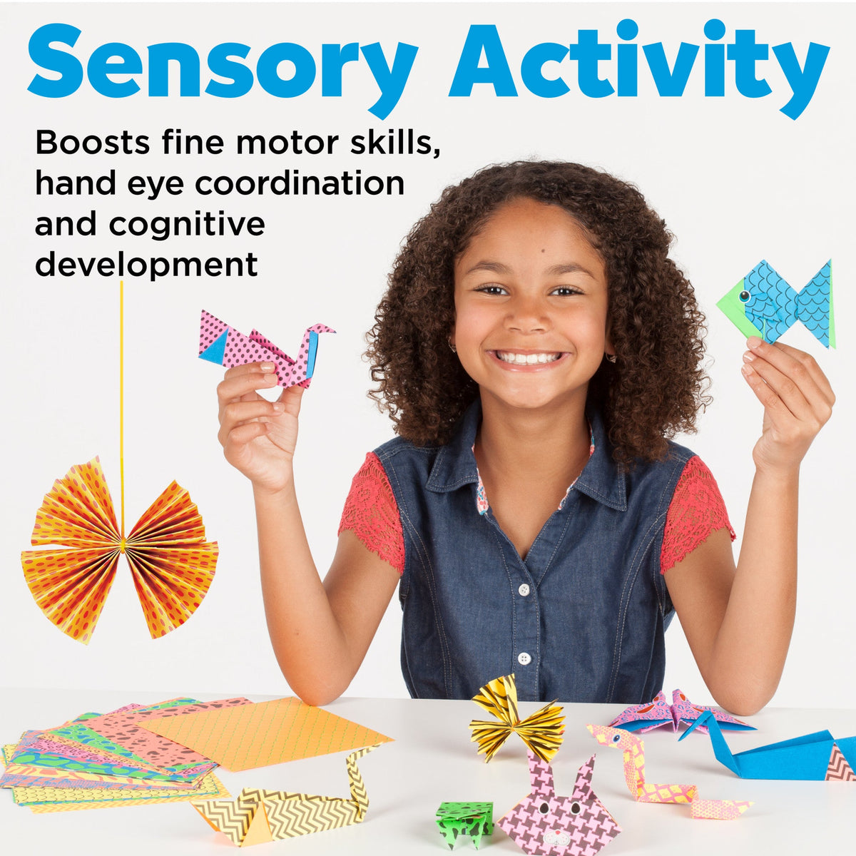 Creativity for Kids Neon Origami Kit