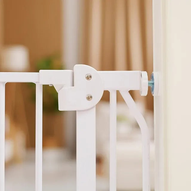 Baby Safe Safety Gate with LED Light – 75x85cm, White