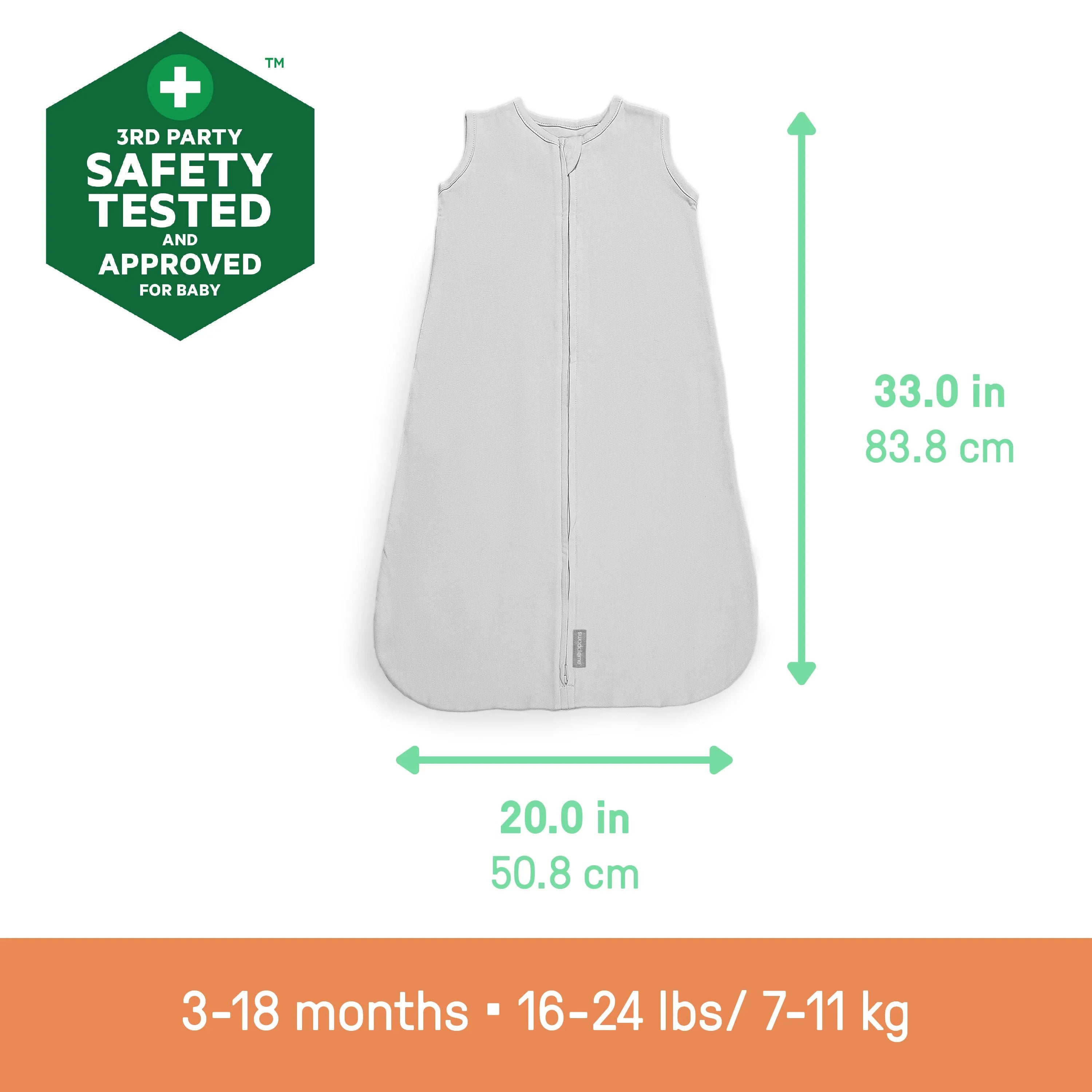 SwaddleMe by Ingenuity Night Sack Sleeper 1-Pack - Artist Dot (3-18 Months)