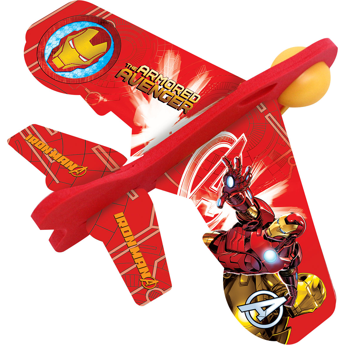 Marvel Avengers Assemble Iron Man Foam Plane