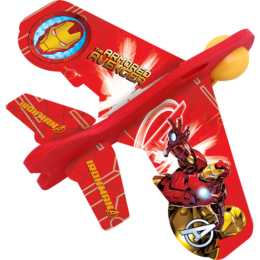 Marvel Avengers Assemble Iron Man Foam Plane