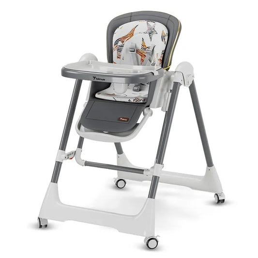 Teknum 5-in-1 Convertible Swing And High Chair - Grey