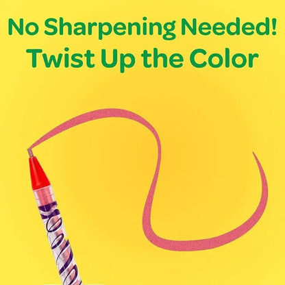 Crayola Set of 30 Twistables Colored Pencils