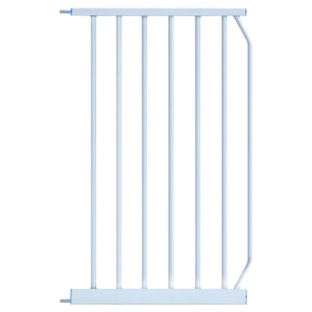 Baby Safe Metal Safety Gate with 30cm & 45cm Extension – White