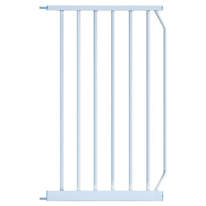 Baby Safe Metal Safety Gate with 30cm & 45cm Extension – White
