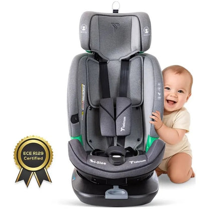 Teknum Evolve Prime iSize Car Seat With Isofix – Grey