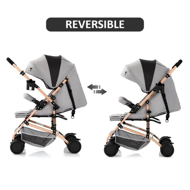 Teknum Reversible Trip Stroller – Grey