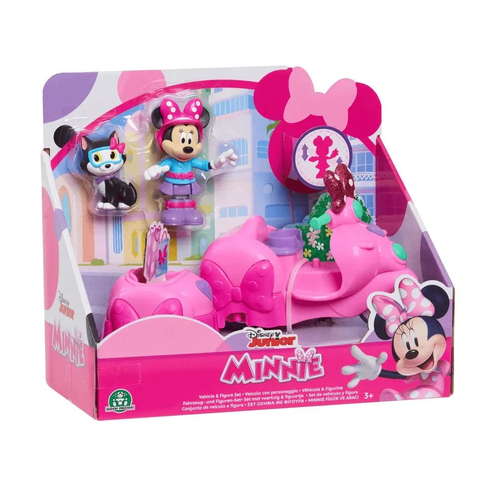 Disney Minnie Mouse - Vehicle & Figure Set with Car and Accessories