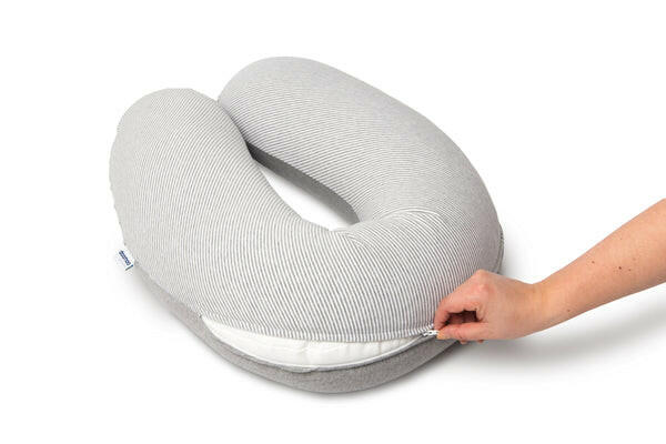 Doomoo Buddy Large Maternity Pillow, Classic Grey