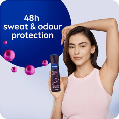 Nivea Female Deo Spray Pearl & Beauty Black (150ml)