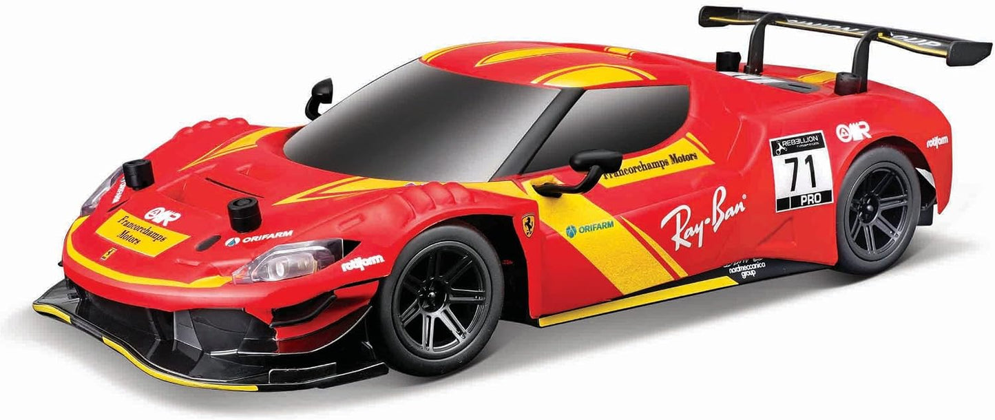 Maisto 1:16 RC Ferrari 296 GT3- Black with Red