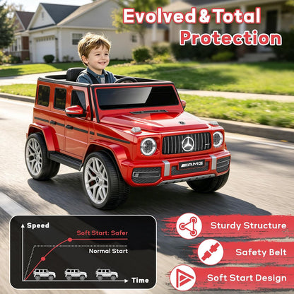 Tobbi Kids Mercedes-Benz G63 Electric Ride-On Car