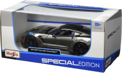 Maisto 1:24 2017 Chevrolet Corvette Grand Sport Die-Cast Model
