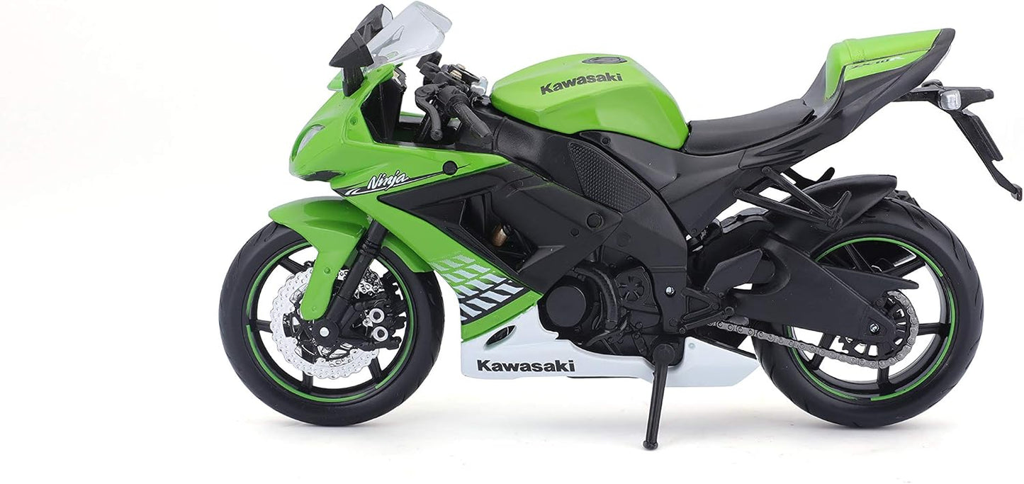 Maisto 1:12 2010 Kawasaki Ninja ZX-10R Die-Cast Motorcycle
