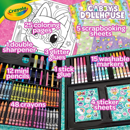 Crayola Inspiration Dollhouse Drawing & Coloring Set