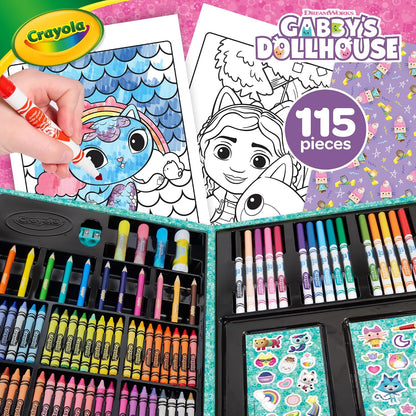 Crayola Inspiration Dollhouse Drawing & Coloring Set