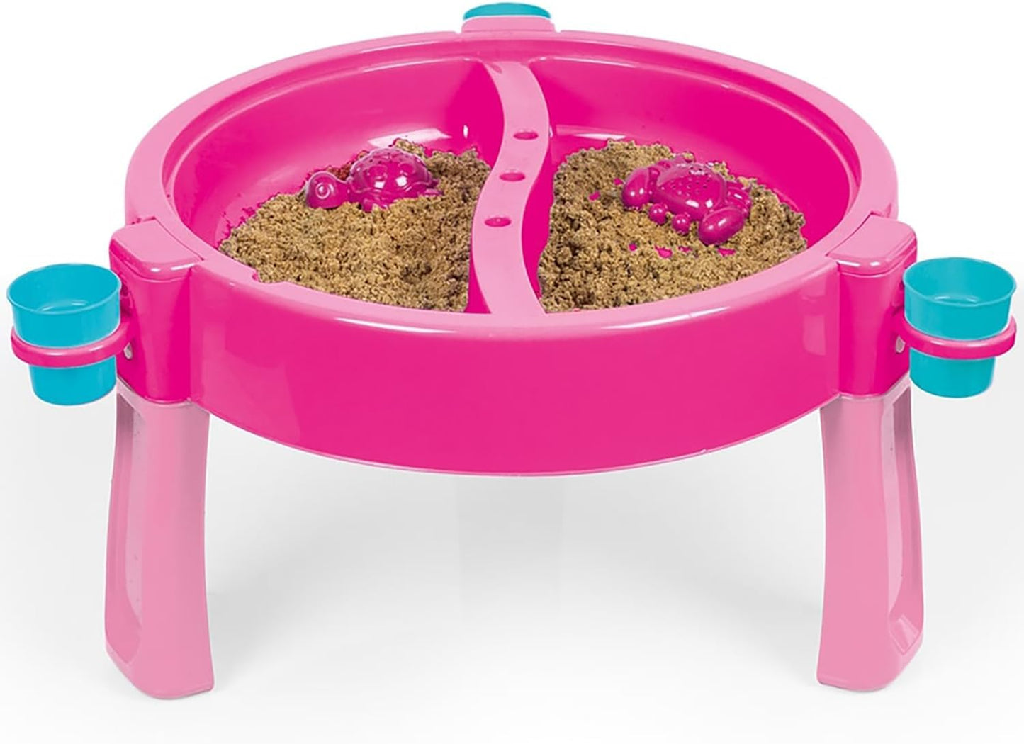 DOLU 3-in-1 Sand, Water & Creativity Activity Table – Pink