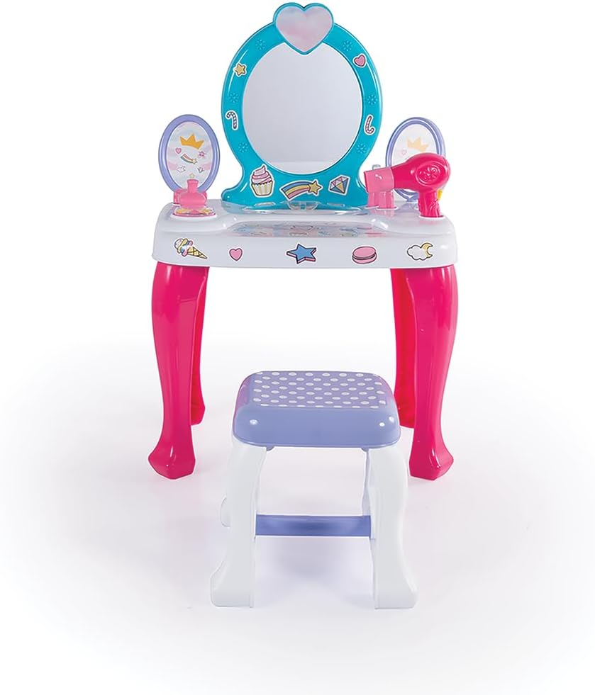 DOLU Unicorn Dressing Table & Stool Set