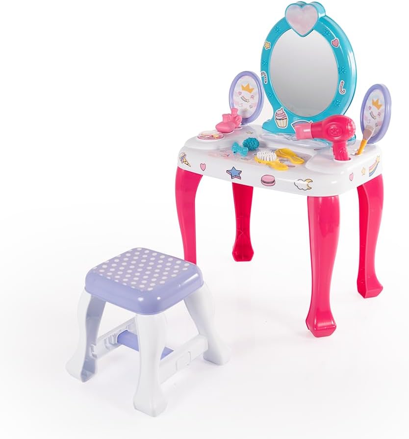 DOLU Unicorn Dressing Table & Stool Set