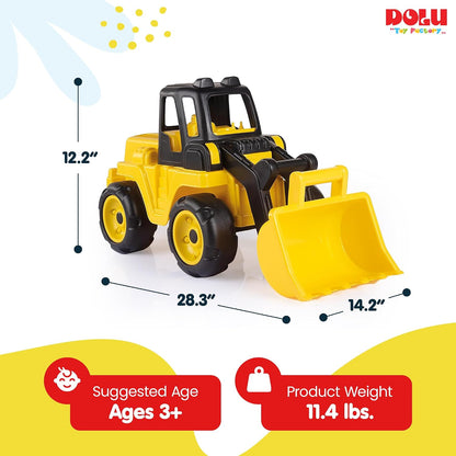 DOLU Excavator Super Loader Ride-On Toy – Yellow