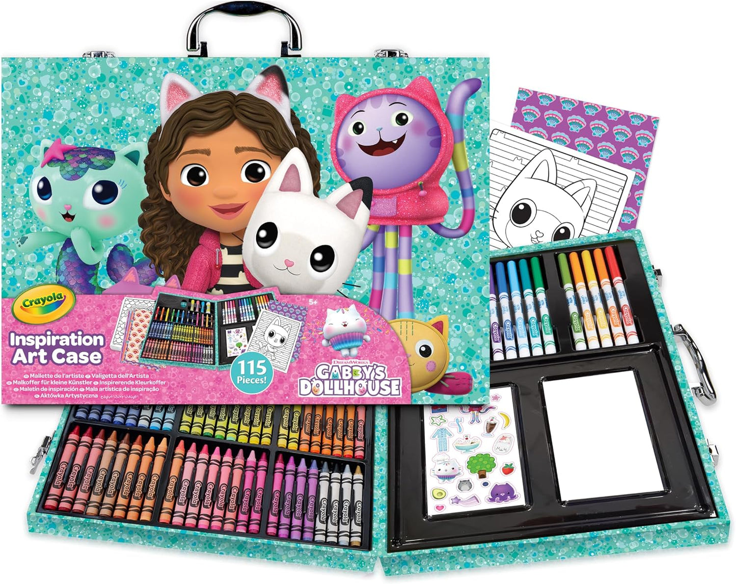Crayola Inspiration Dollhouse Drawing & Coloring Set