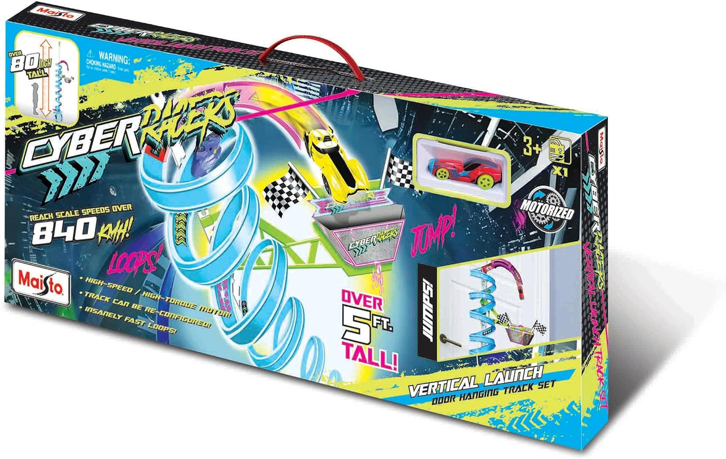Maisto Cyber Racers Vertical Launch Track Set