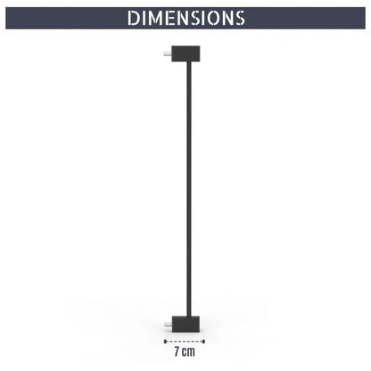 Baby Safe Safety Gate Extension – Black