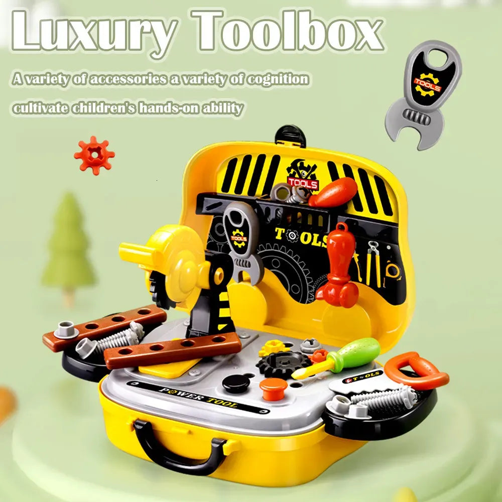 Deluxe Tool In Car Shape Suitcase