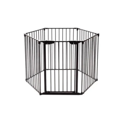 Baby Safe Convertible Playpen With Mat – Grey