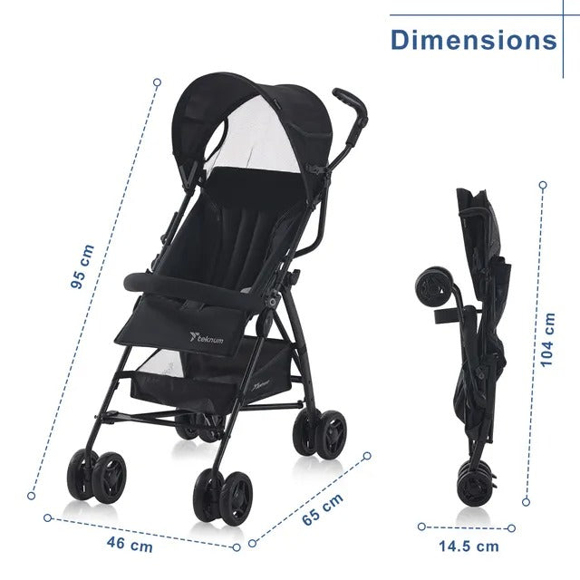 Teknum Eco Lite Stroller – Black