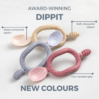 Bibado Dippit Baby Spoon - Pack of 2