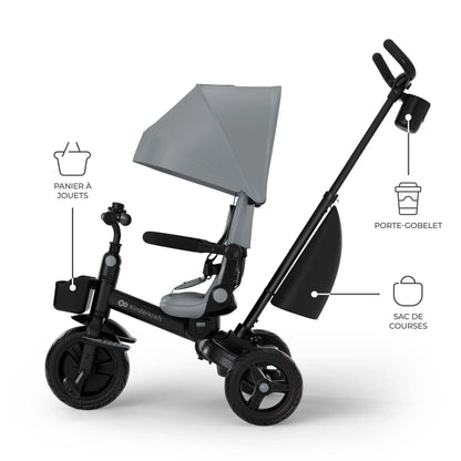 Kinderkraft AVEO 2 PLUS Tricycle – Gray