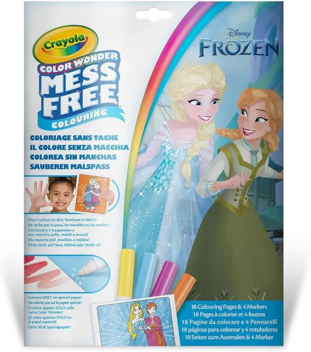 Crayola Color Wonder Mess-Free Colouring Set – Disney Frozen, 22 Pcs