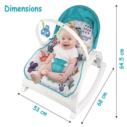 Teknum Multifunctional Rocker Baby Seat/Recliner – Dinosaur