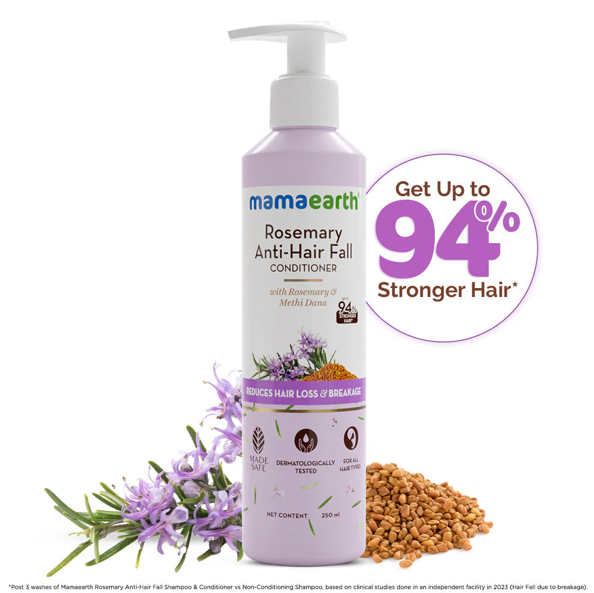 Mamaearth Roosemary Anti Hairfall Conditioner Regular (250ml)
