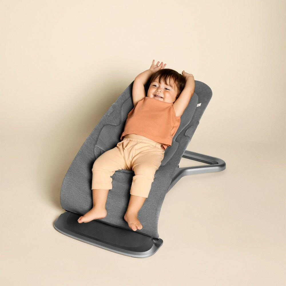 Ergobaby 3-in-1 Evolve Bouncer, Charcoal Grey