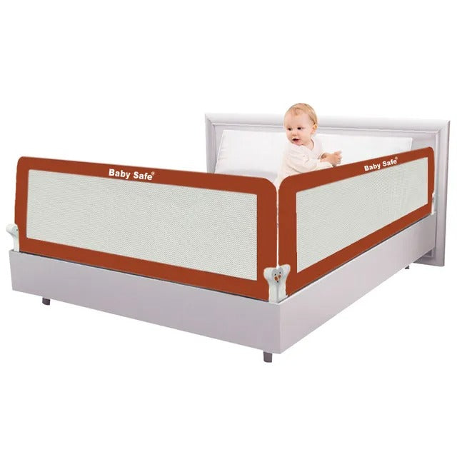 Baby Safe Safety Bed Rail – Brown.