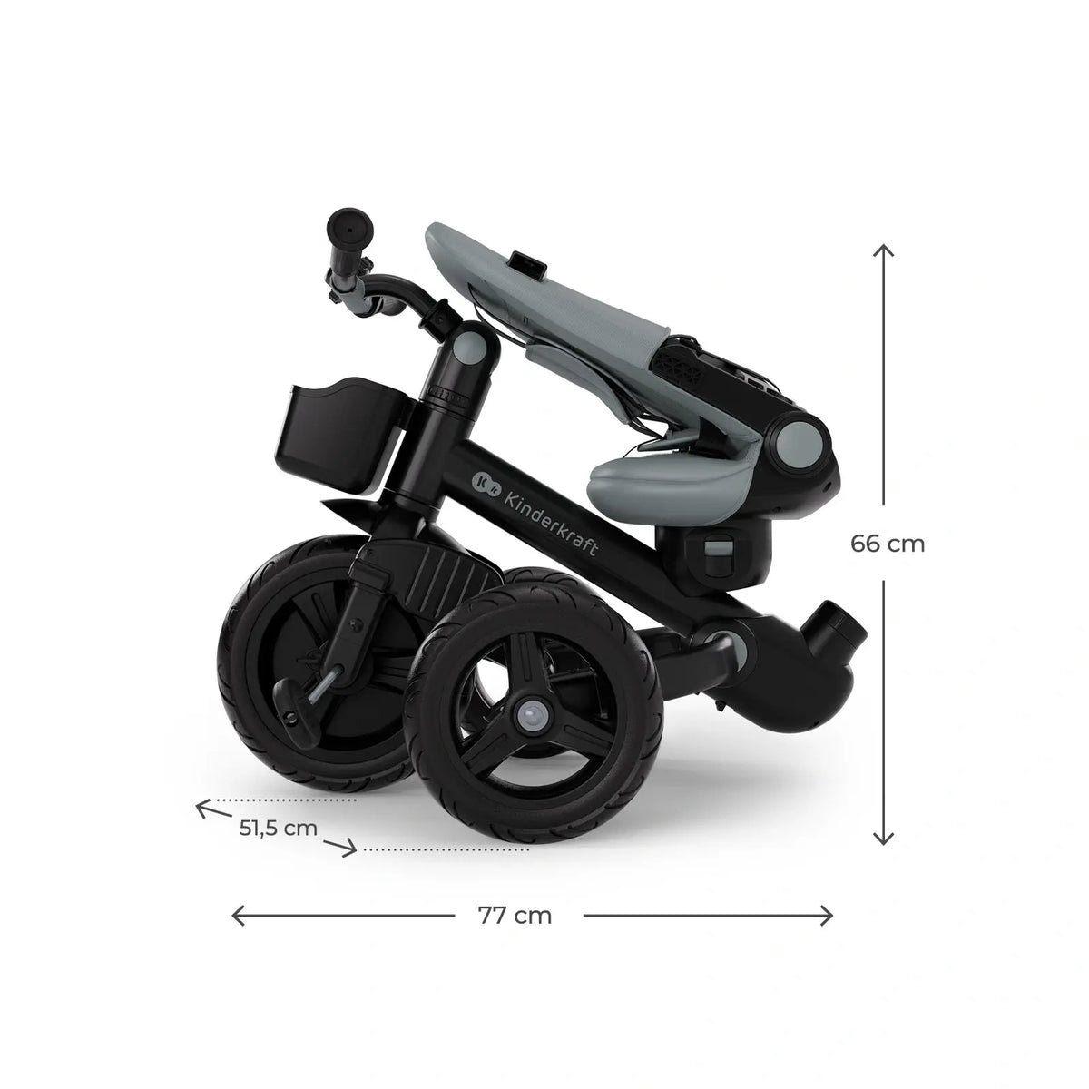Kinderkraft AVEO 2 PLUS Tricycle – Gray