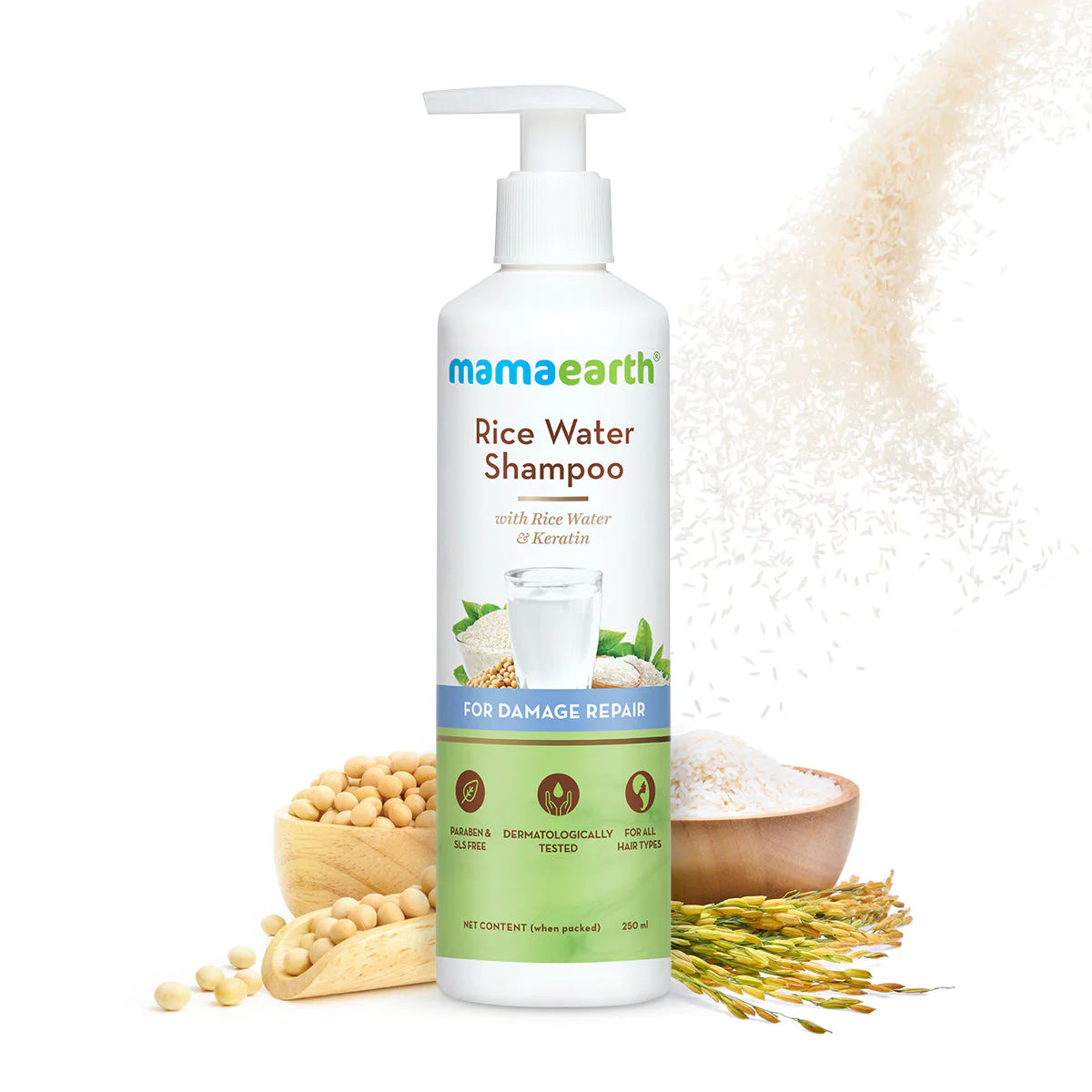 Mamaearth Reg Me Rice Water  Shampoo (250ml)