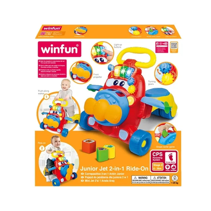 Winfun Junior Jet 2 In 1 Ride On