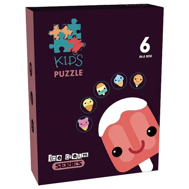 Little Story 6-in-1 Matching Puzzle – Ice Cream