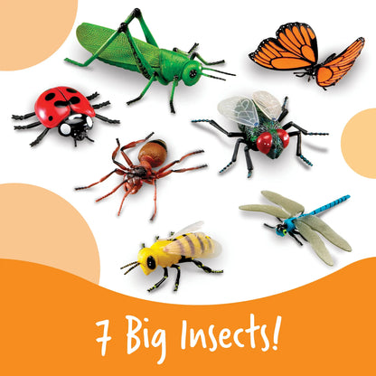 Learning Resources - Jumbo Insects Realistic Figures for Kids