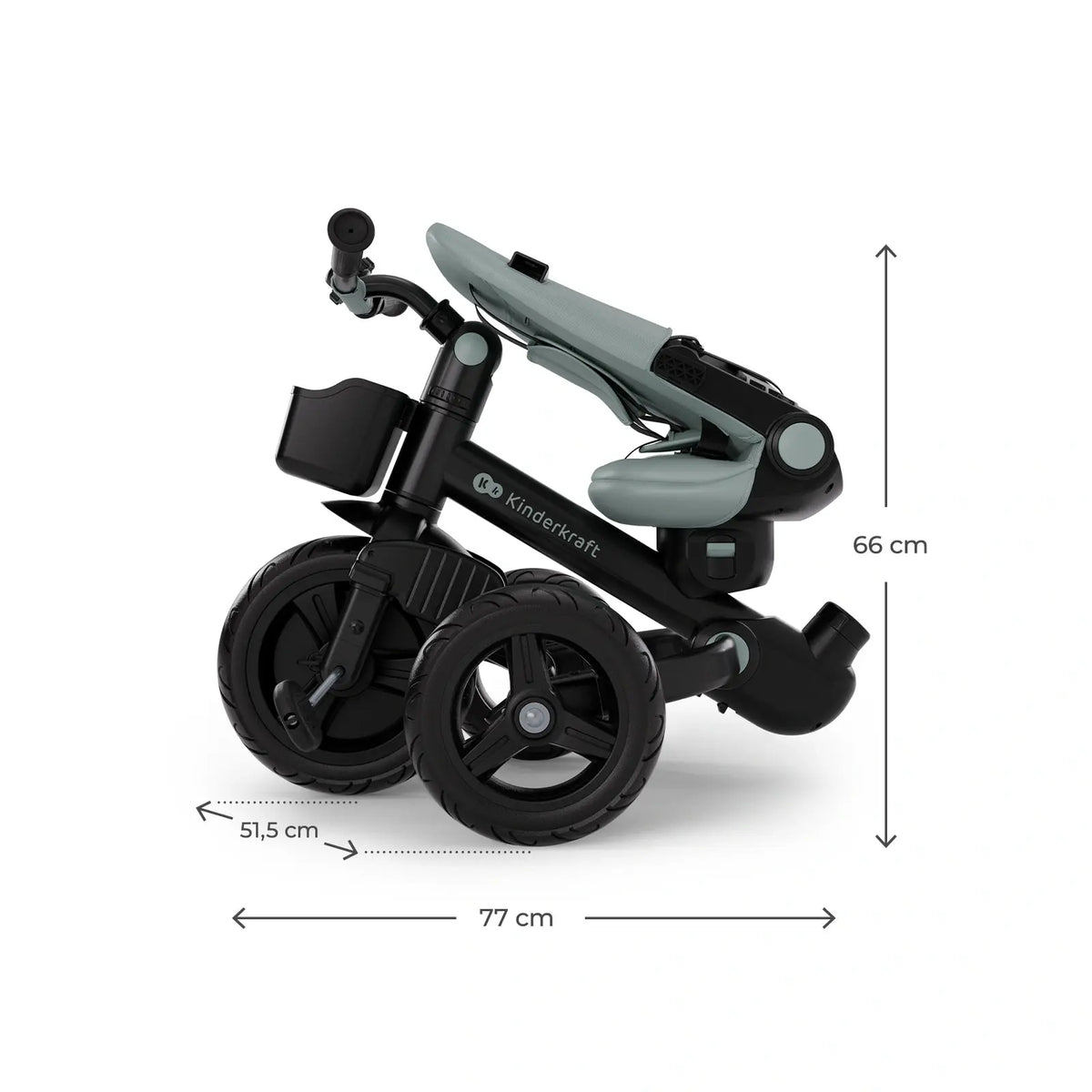 Kinderkraft AVEO 2 PLUS Tricycle – Green