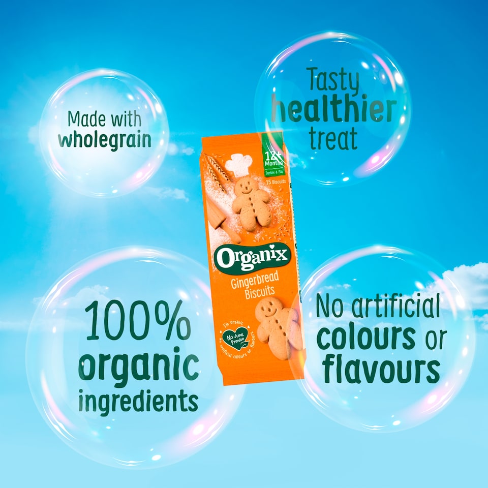 Organix Mini Gingerbread Men