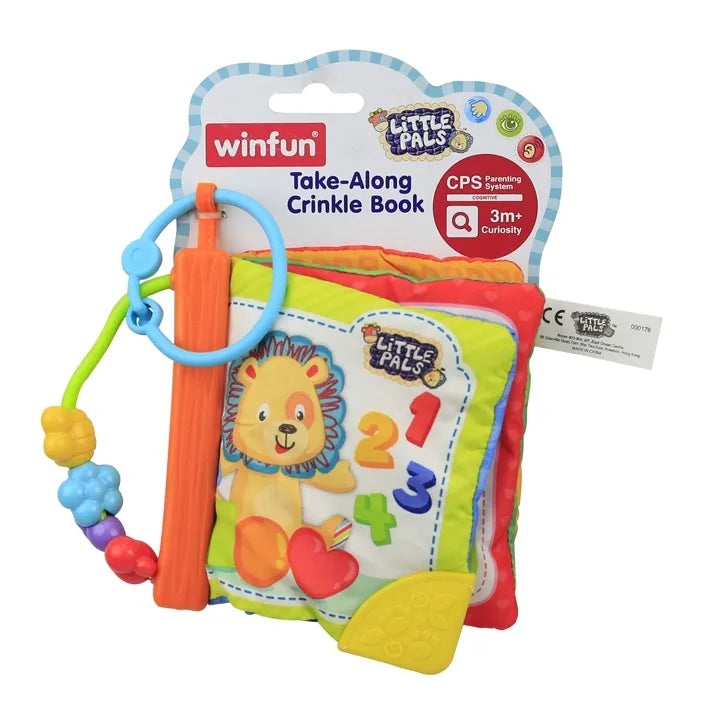Winfun Take A Long Crinkle Book